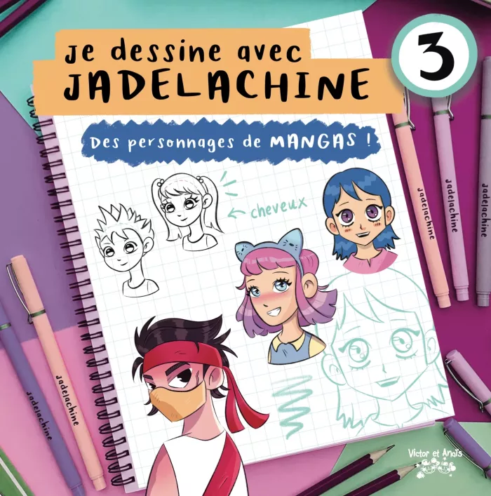 Je dessine avec JADE LACHINE Vol.3