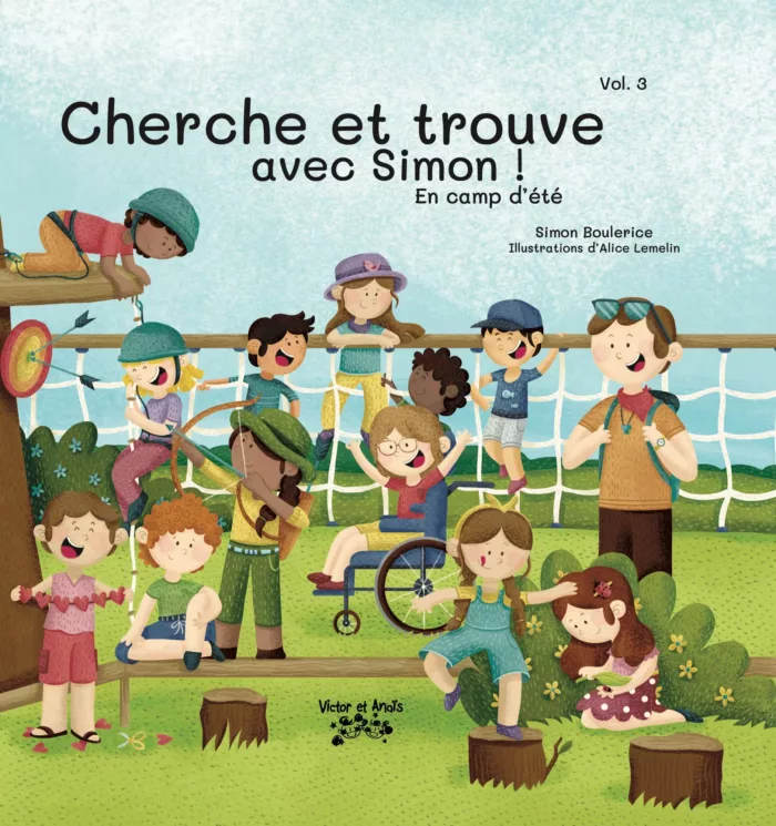 Cherche et trouve avec Simon ! Vol.3 En camp d’été  6 avis