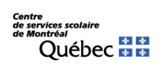 CENTRE DE SERVICES SCOLAIRE DE MONTRÉAL
